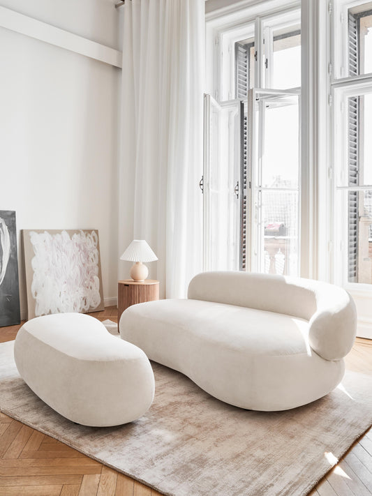 Lux Alba 3-Seater Couch