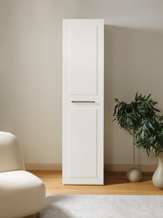 Lux Charlotte Modular Wardrobe with Hinged Doors, in Various Sizes, 50 cm Wide