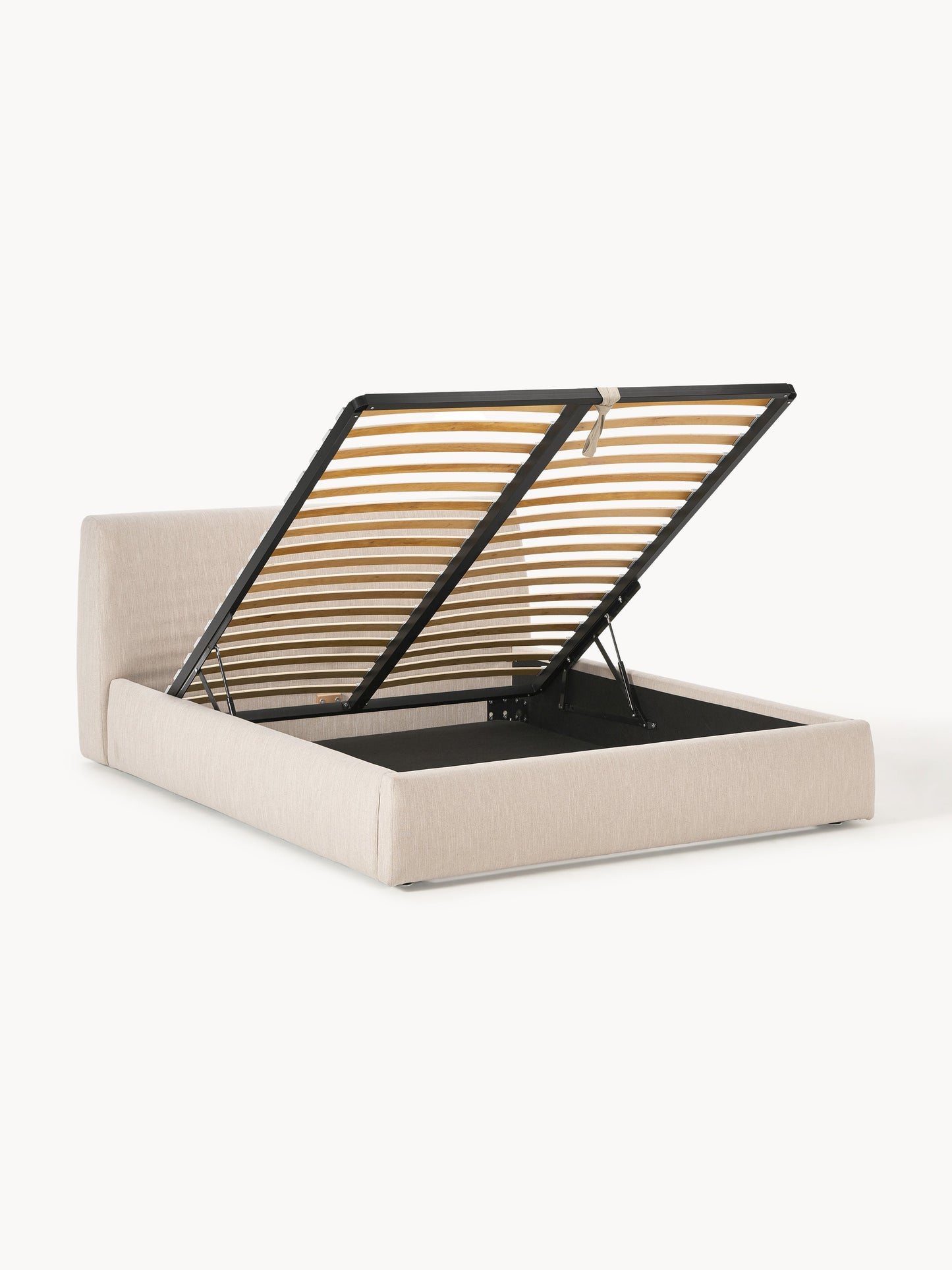 Lux Cloud Storage Bed with Upholstery
