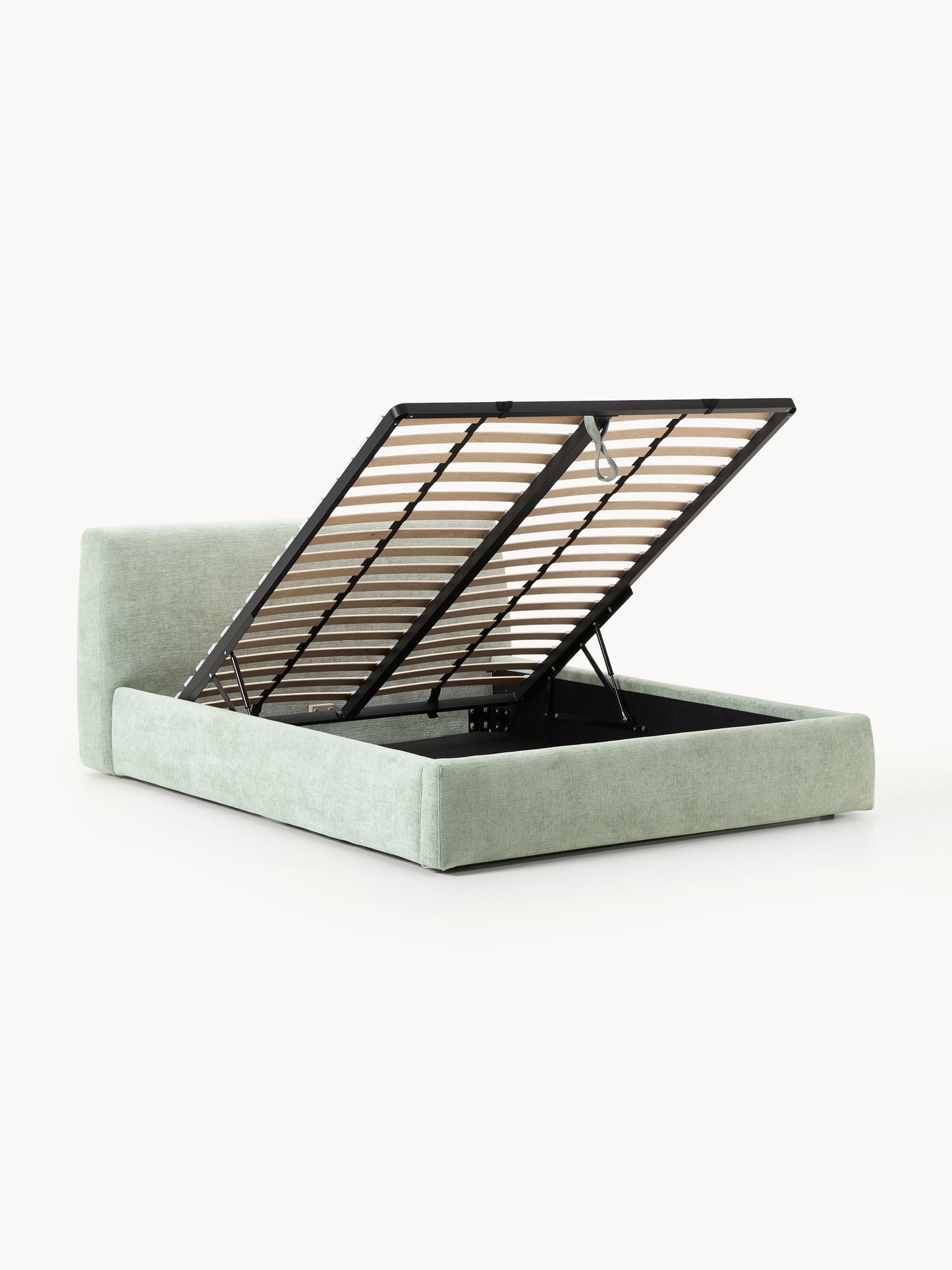 Lux Cloud Storage Bed with Upholstery