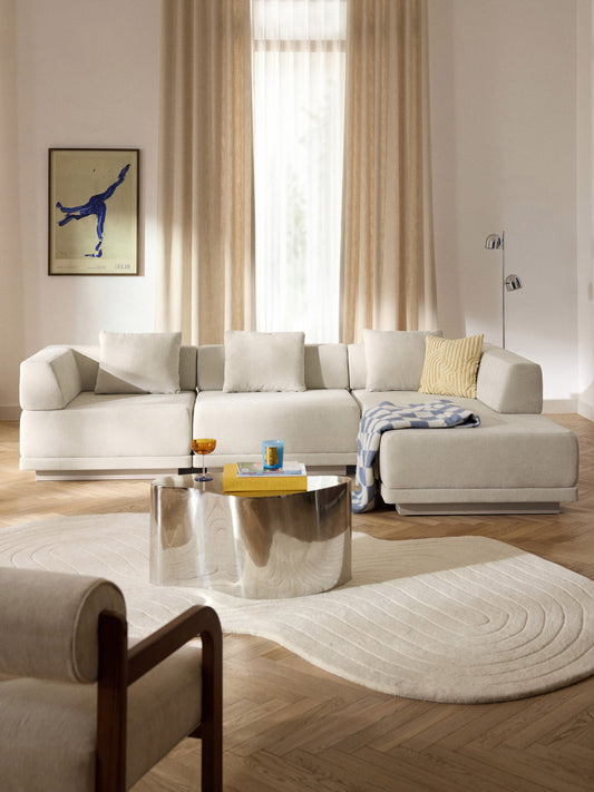Lux Colin Modular Corner Couch (4-Seater)