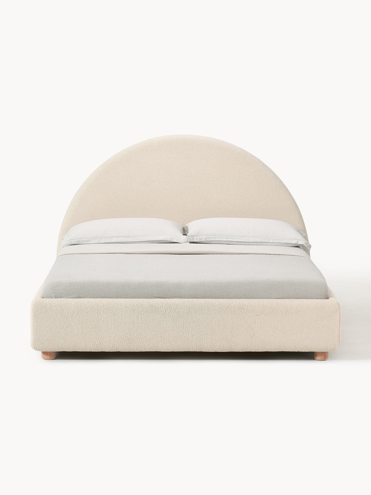 Lux Ebba Teddy Bed, Upholstered