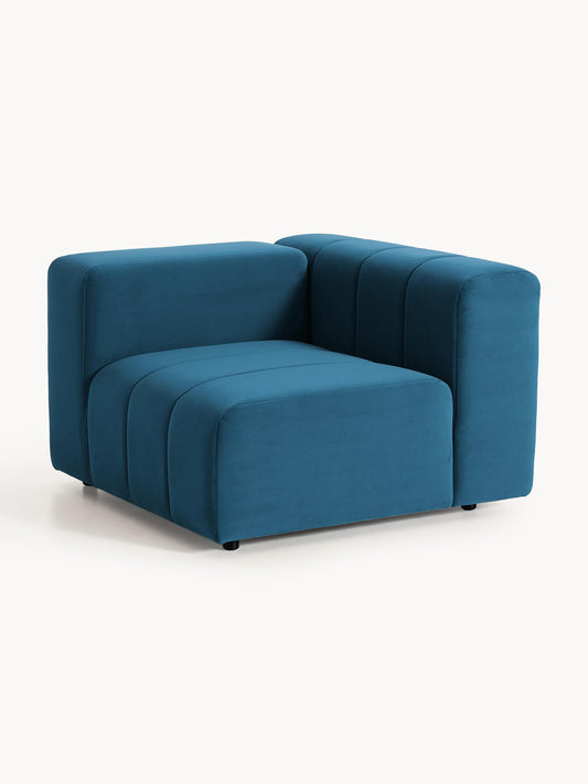 Lux Lena Velvet Corner Unit