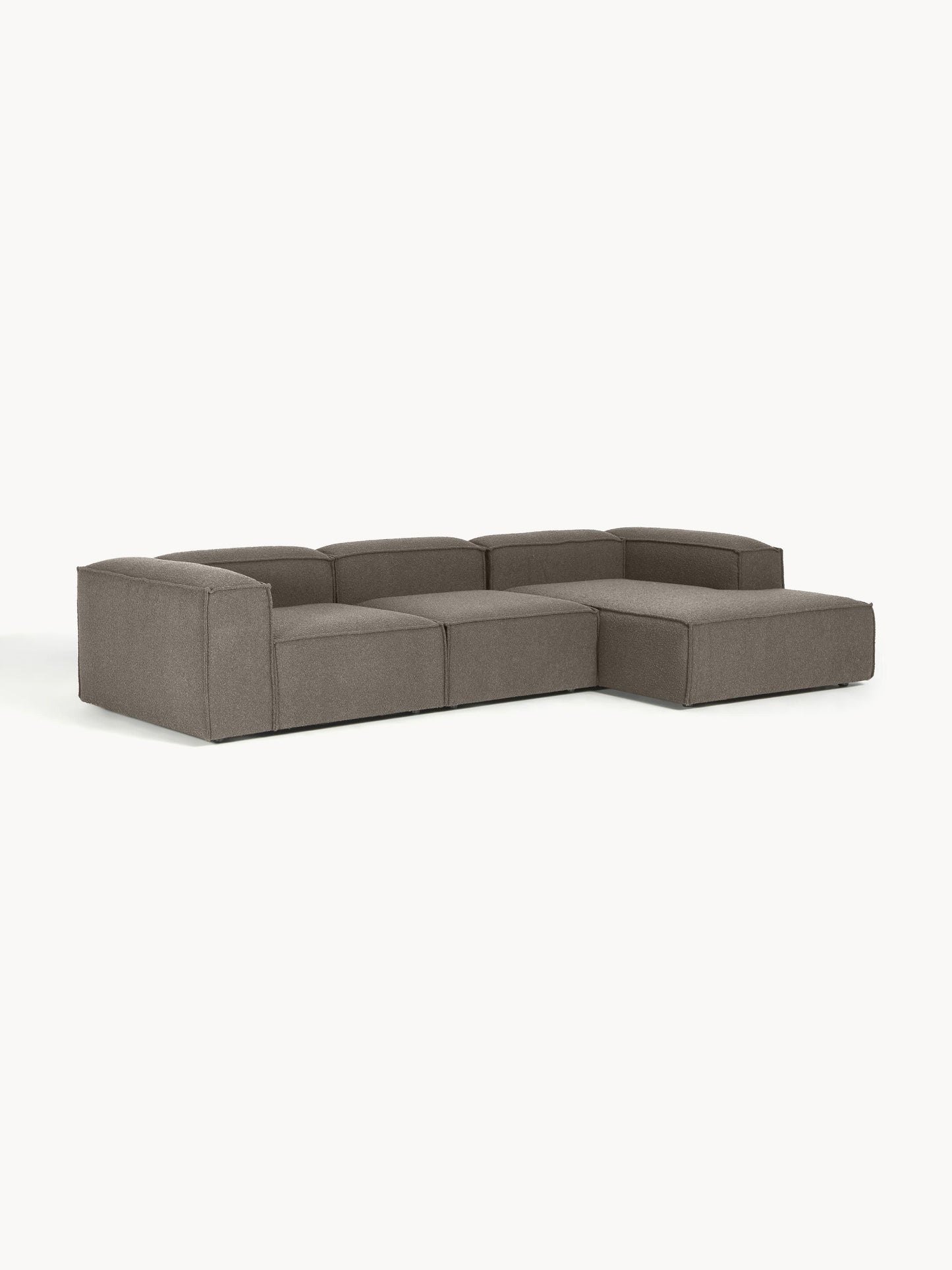 Lux Lennon Modular Bouclé Corner Couch (4-Seater)