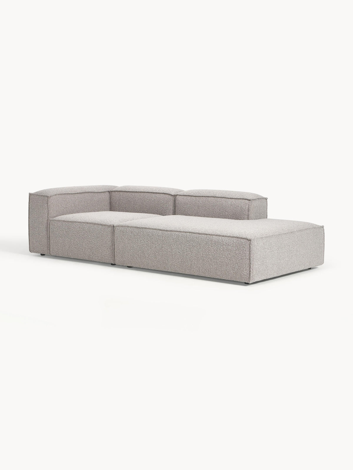 Lux Lennon Modular Bouclé Footstool