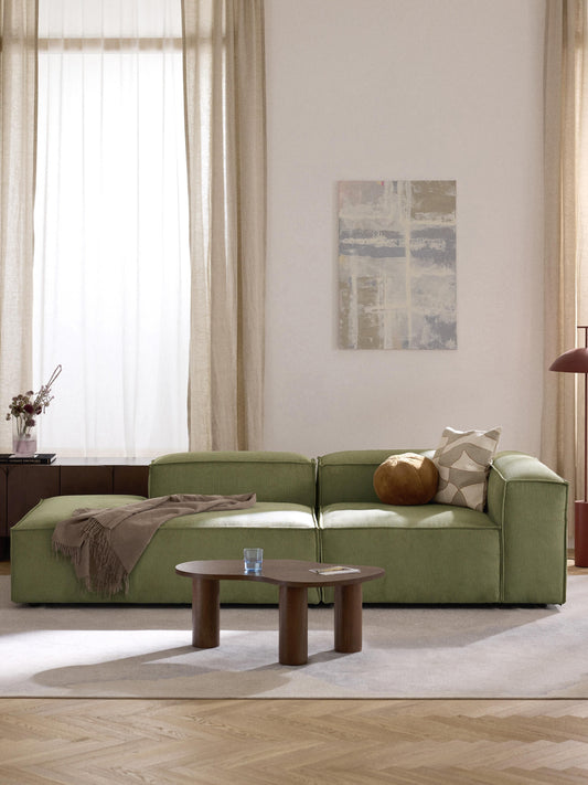 Lux Lennon Modular Corduroy Footstool