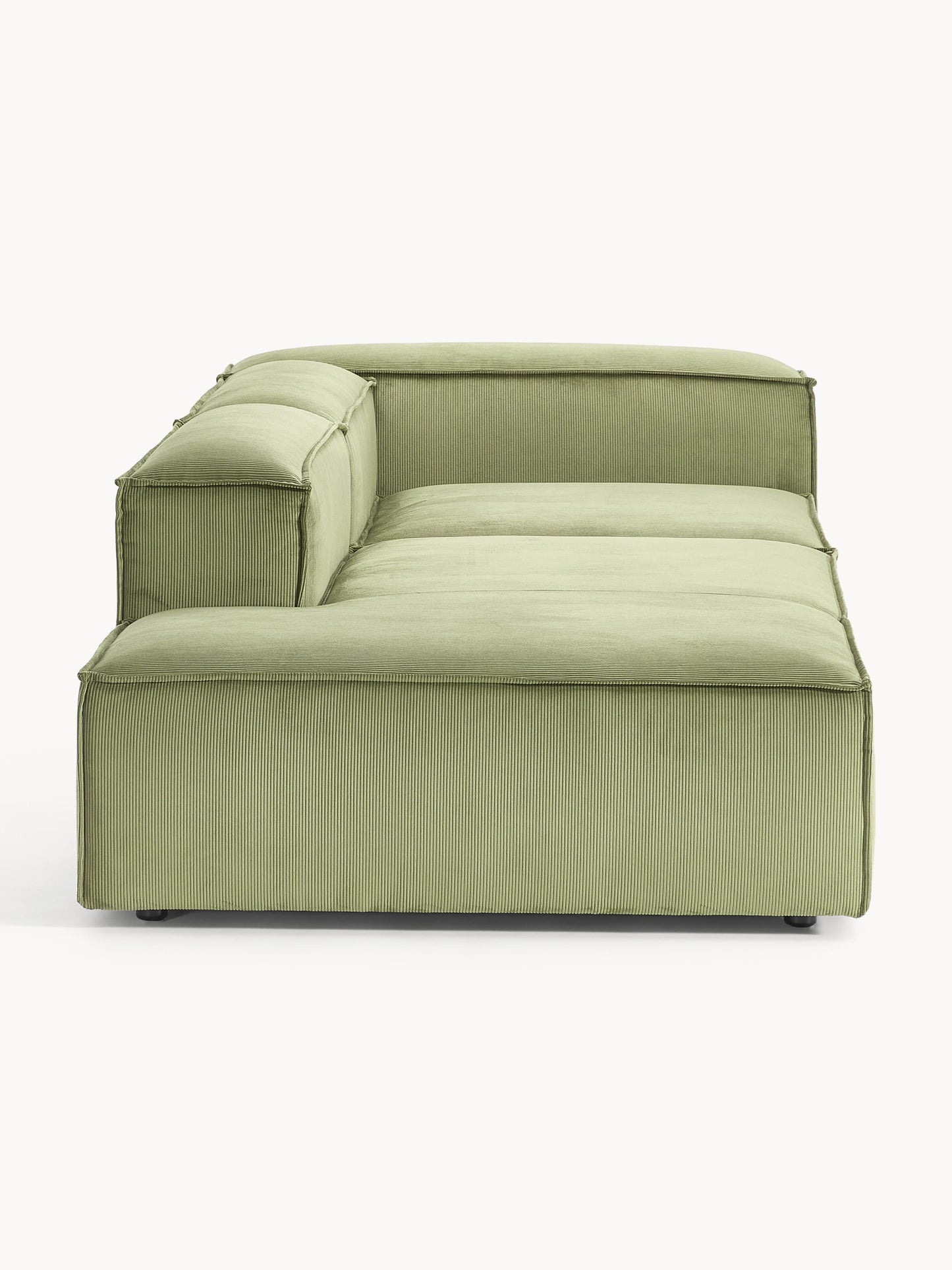 Lux Lennon Modular Corduroy Footstool