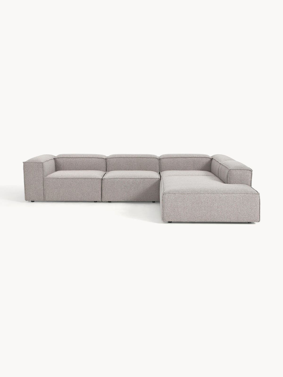 Lux Lennon Modular XL Bouclé Corner Couch (4-Seater)