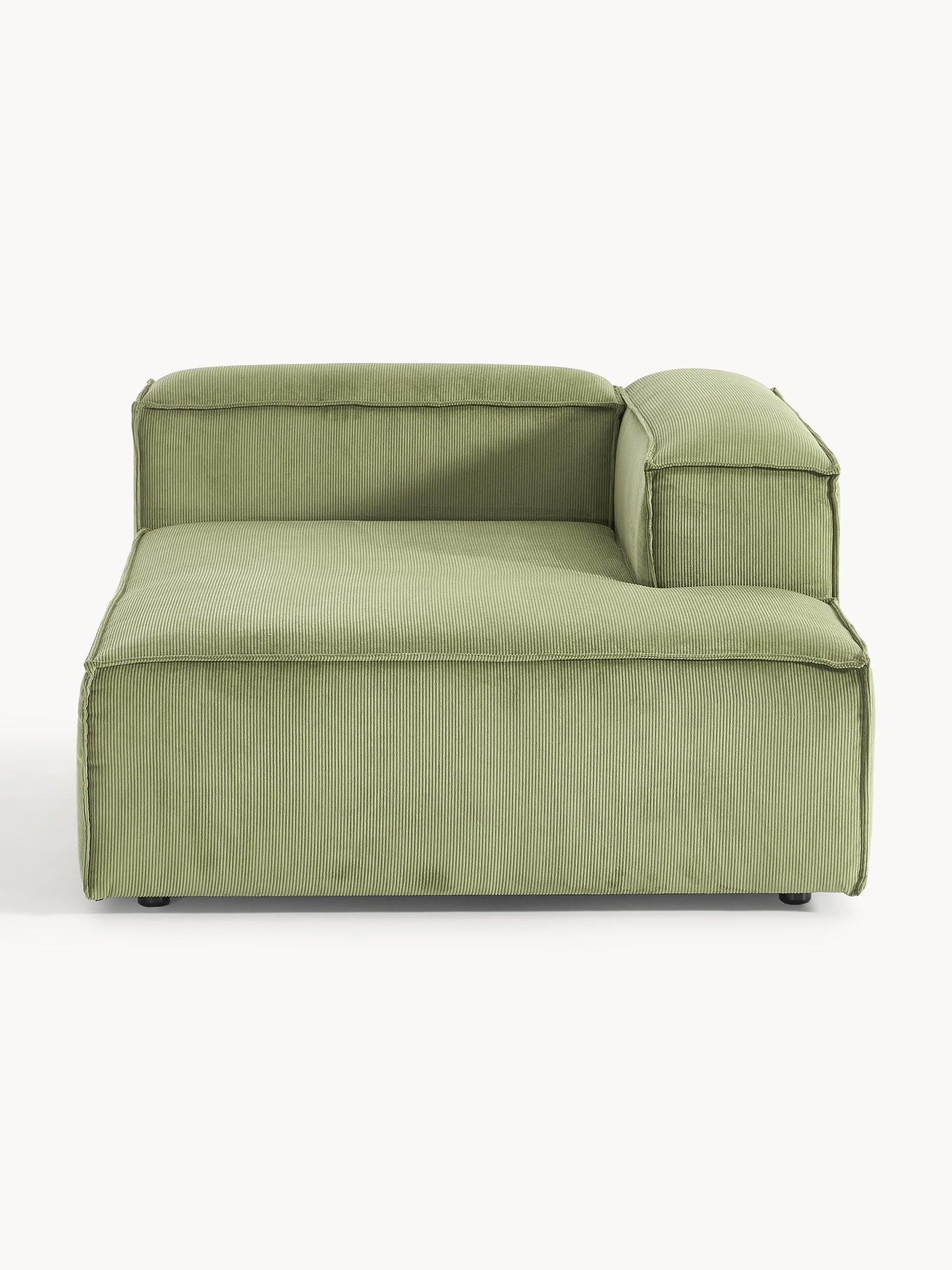 Lux Lennon Ottoman Corner Unit in Corduroy