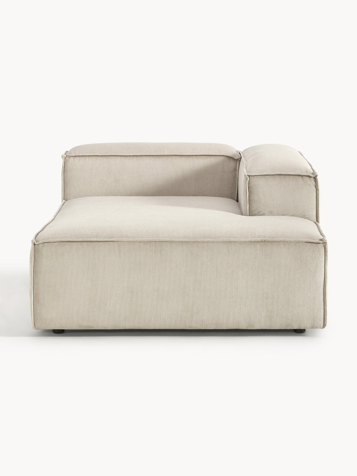 Lux Lennon Ottoman Corner Unit in Corduroy