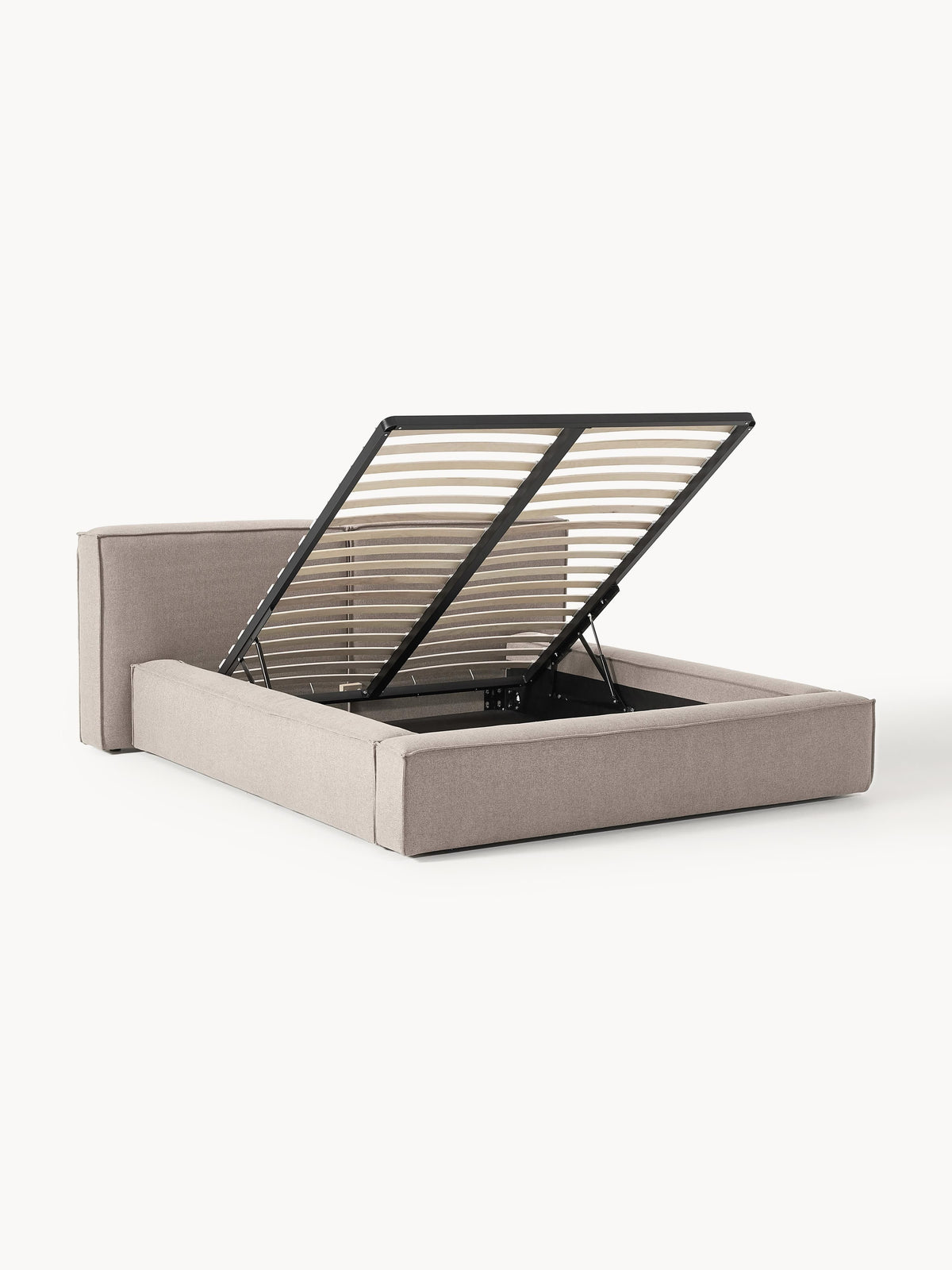 Lux Lennon Storage Bed with Upholstery