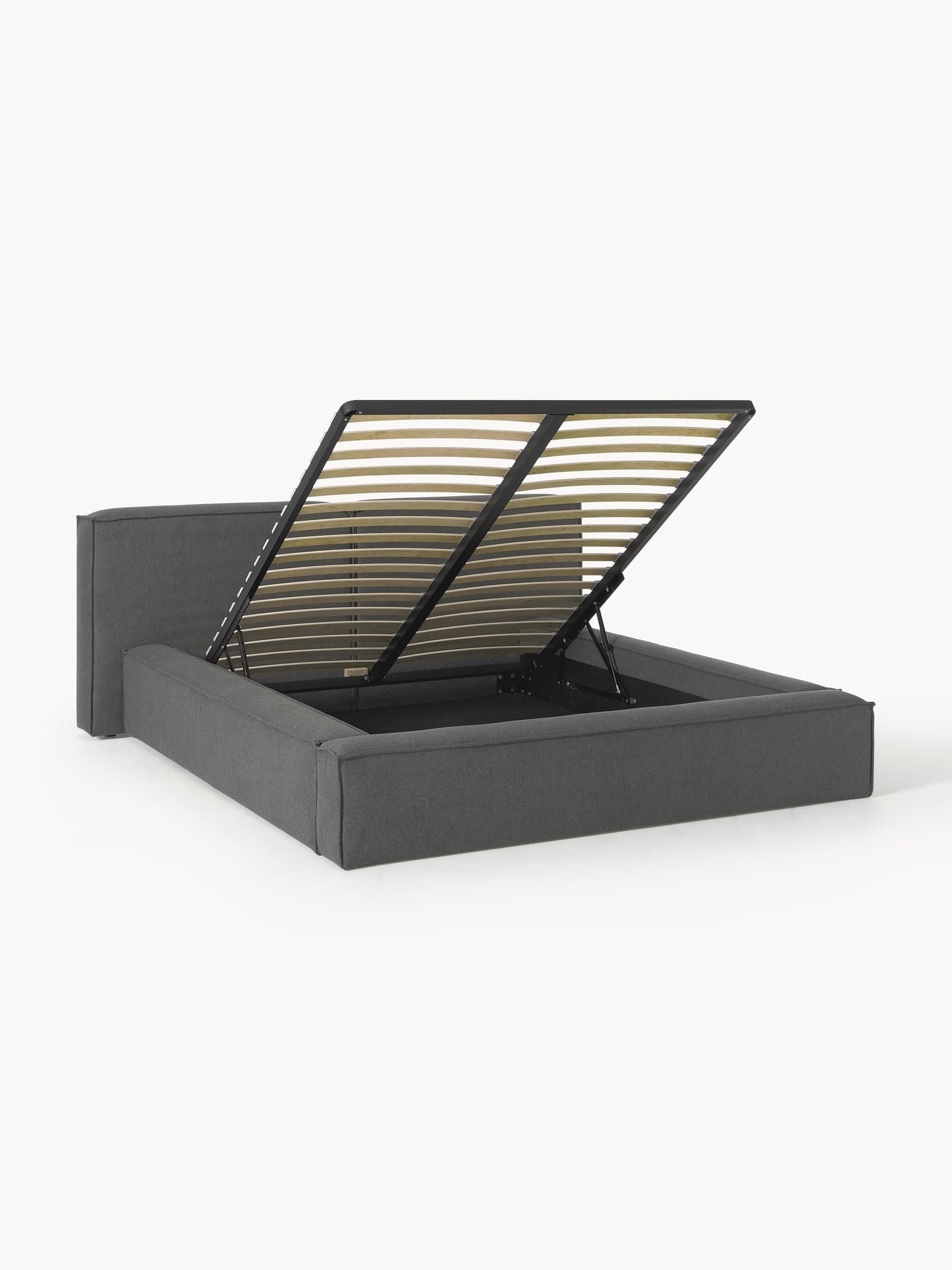 Lux Lennon Storage Bed with Upholstery