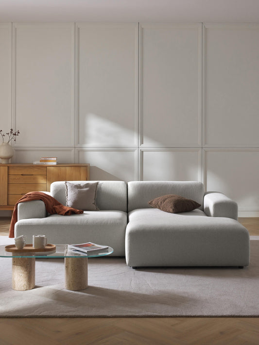 Lux Melva Corner Couch (3-Seater)