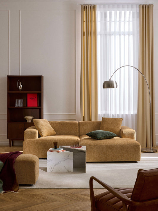 Lux Melva Corner Couch (3-Seater)