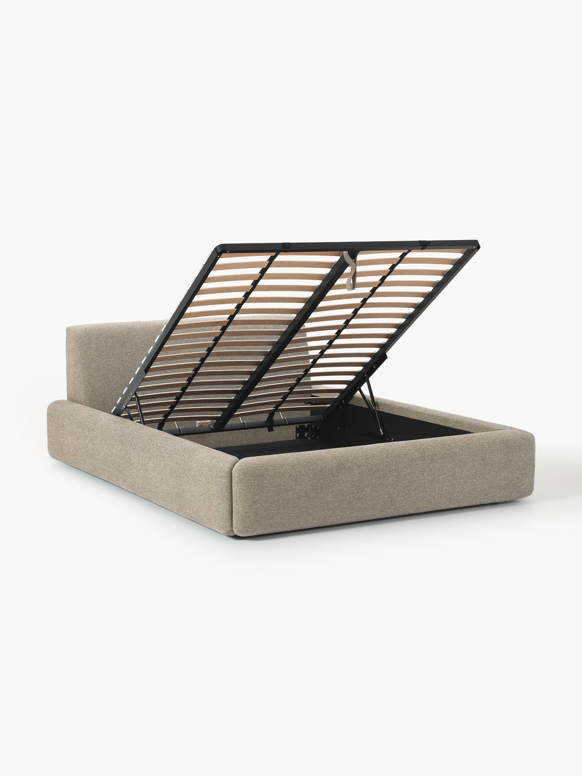 Lux Melva Storage Bed with Upholstery