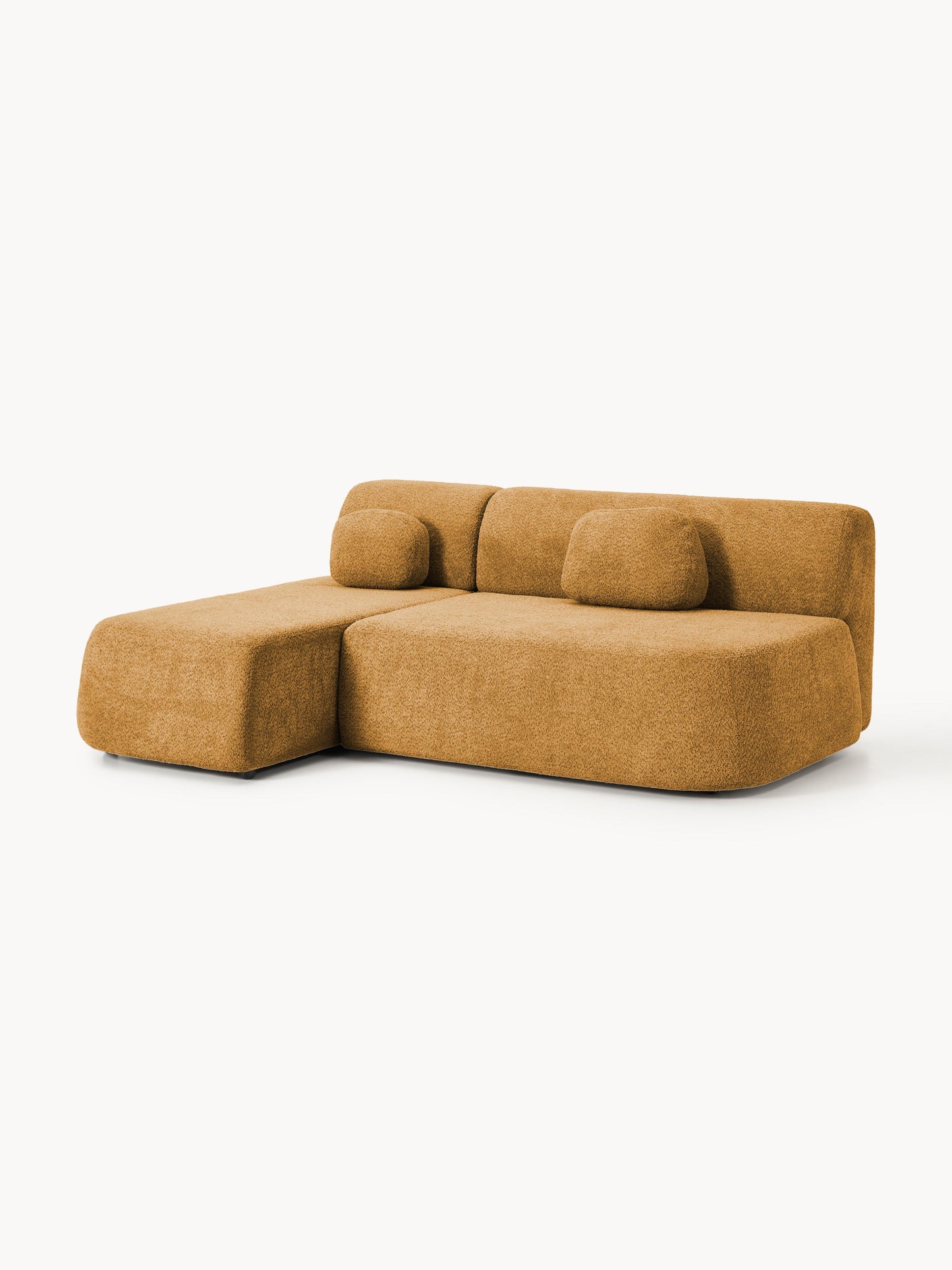 Lux Pao Teddy Bouclé Storage Sofa Bed