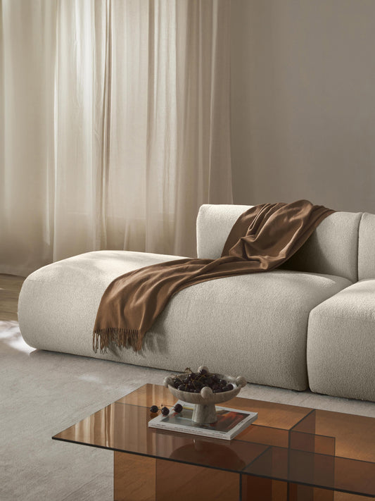 Lux Sofia Bouclé Chaise Unit