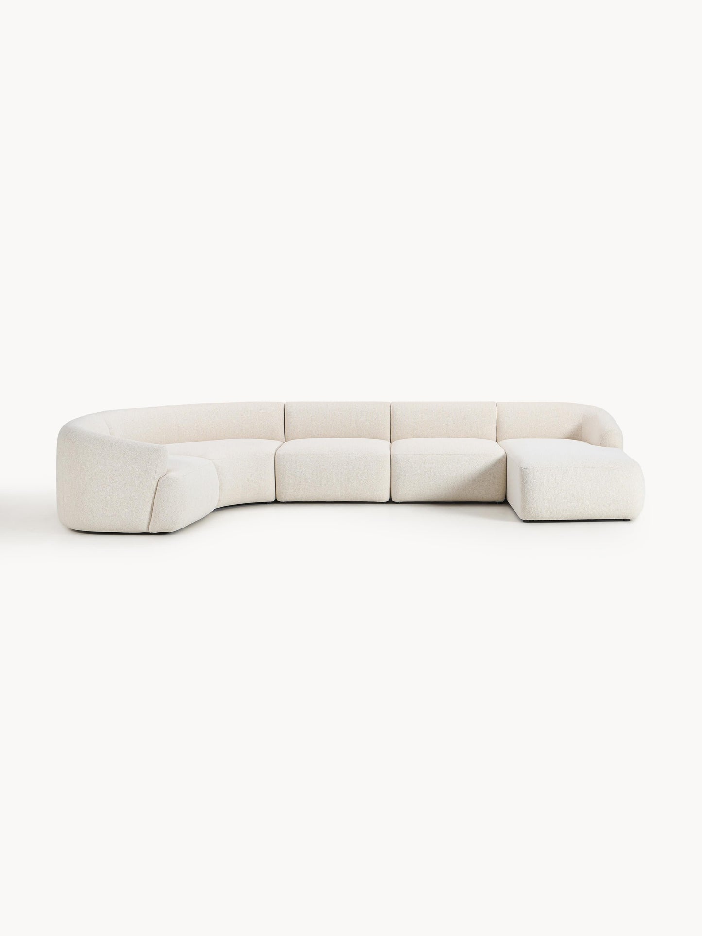 Lux Sofia Modular Bouclé XL Couch