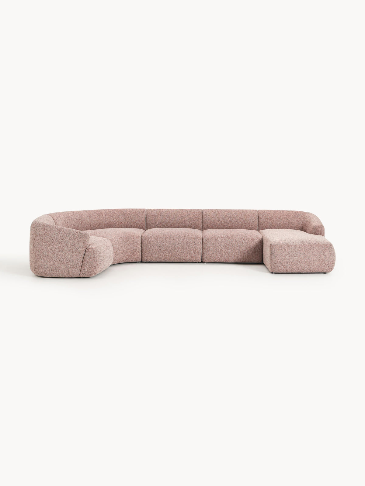 Lux Sofia Modular Bouclé XL Couch