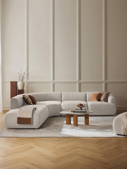 Lux Sofia Modular Corner Couch (4-Seater)