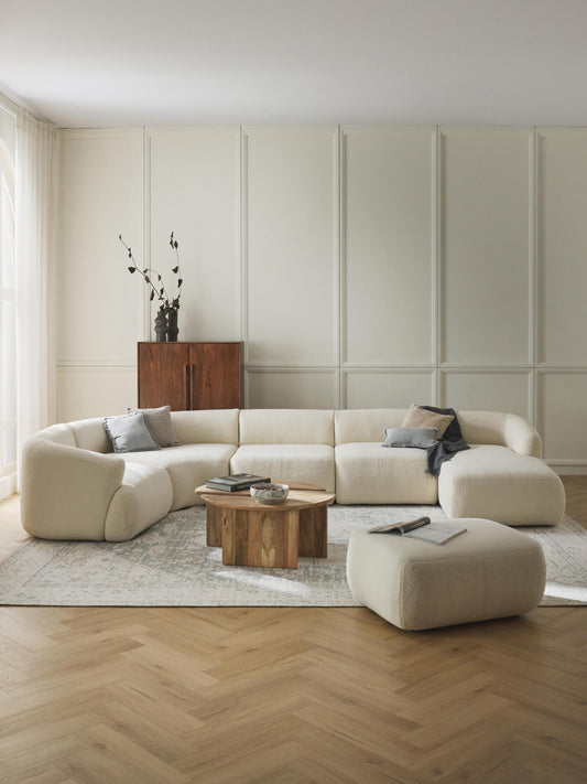 Lux Sofia Modular Teddy XL Couch