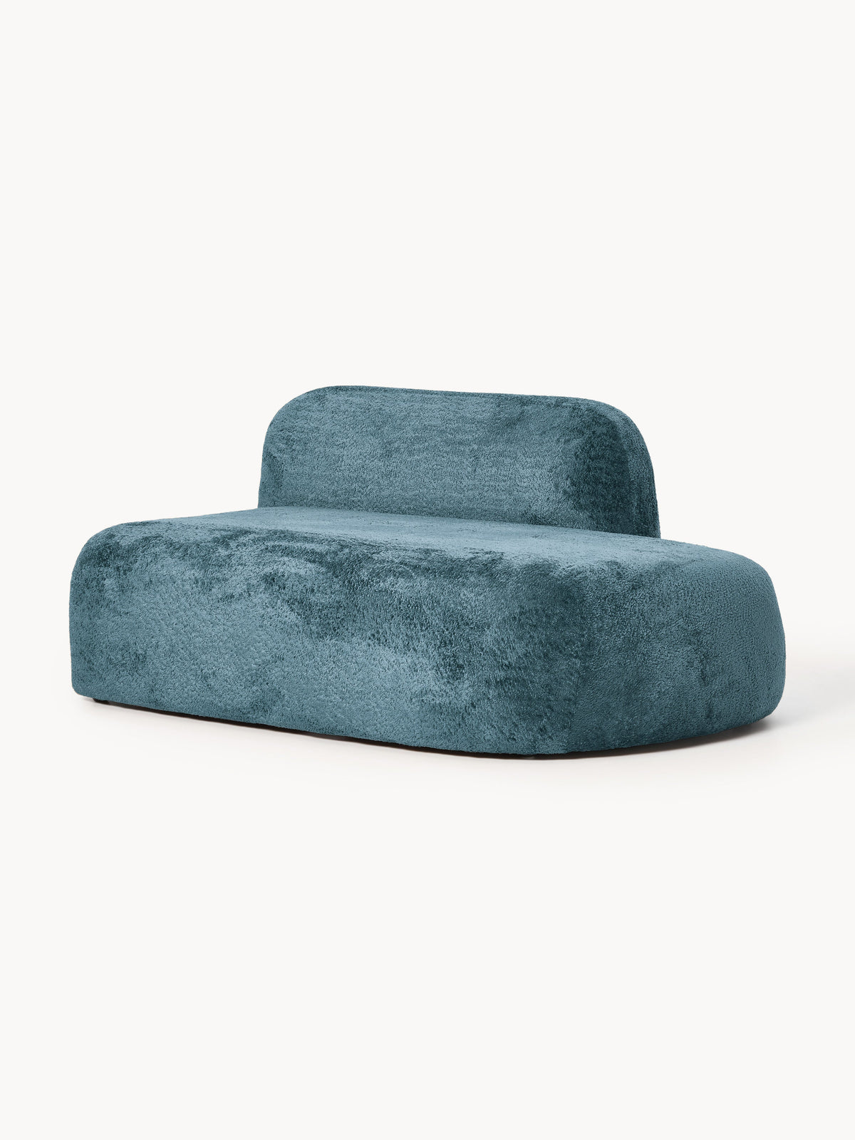 Lux Wolke Chaise Longue in Teddy Bouclé