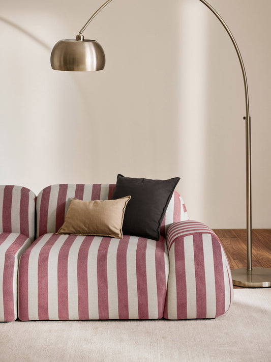 Lux Wolke Striped Corner Unit