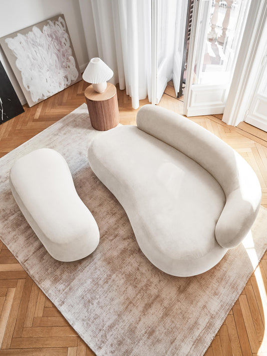 Lux Alba 2-Seater Couch