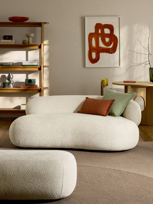 Lux Alba 2-Seater Couch