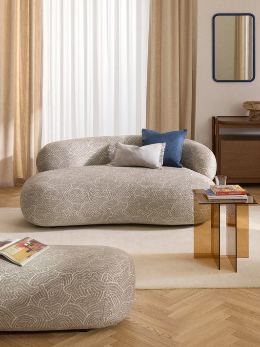 Lux Alba 2-Seater Couch