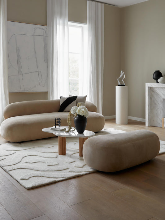 Lux Alba 3-Seater Couch