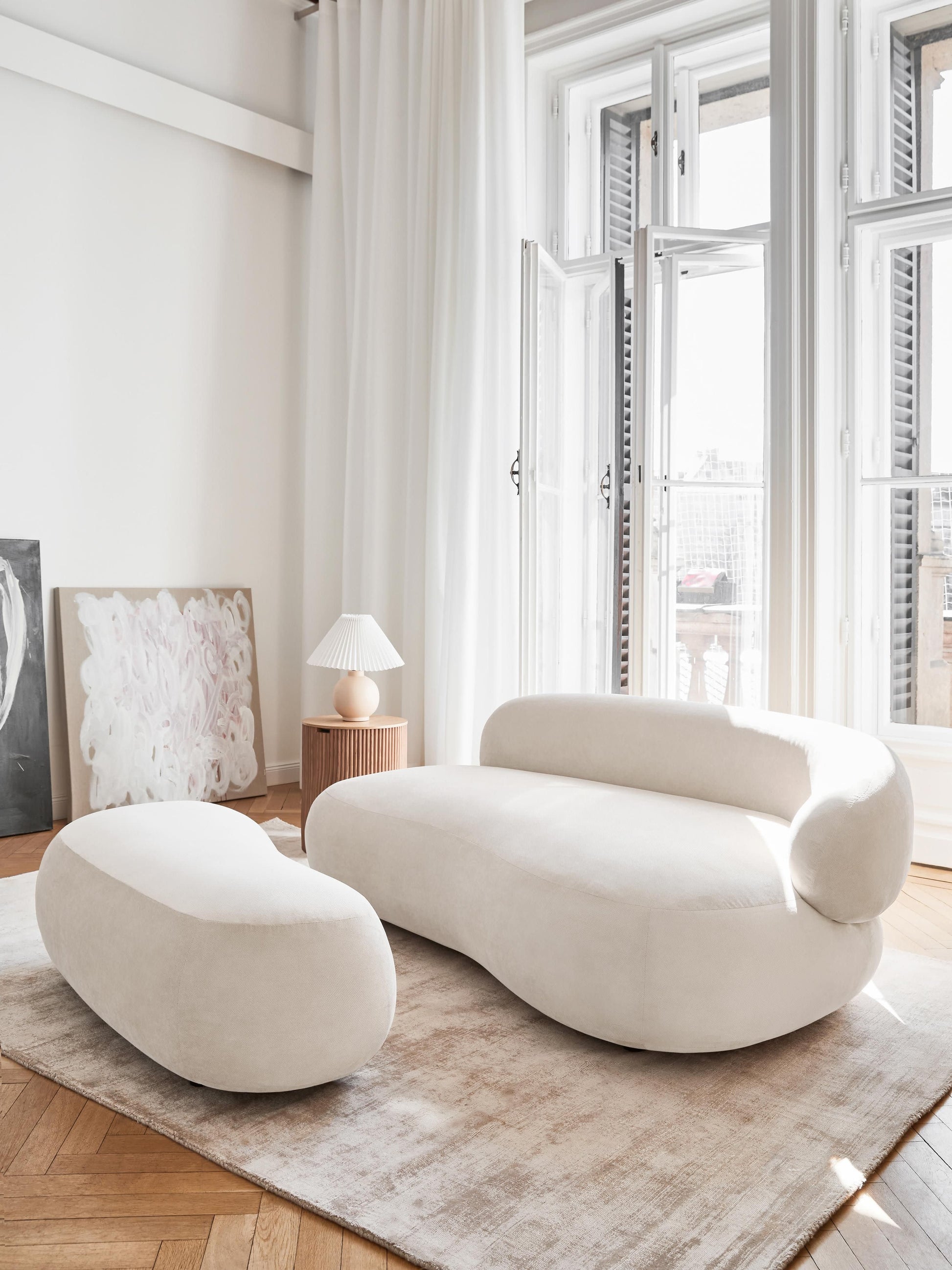 Lux Alba 3-Seater Couch
