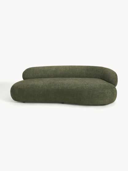 Lux Alba 3-Seater Couch in Teddy Bouclé