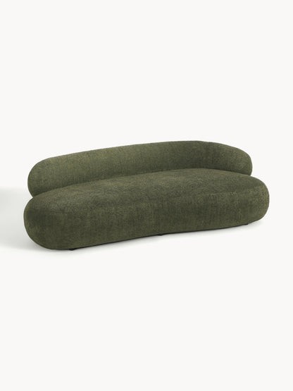 Lux Alba 3-Seater Couch in Teddy Bouclé