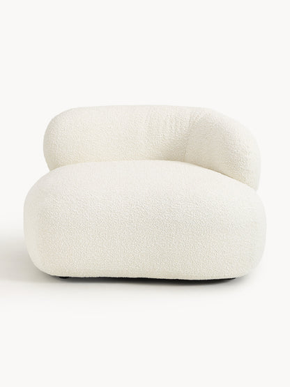 Lux Alba Lounge Armchair in Bouclé