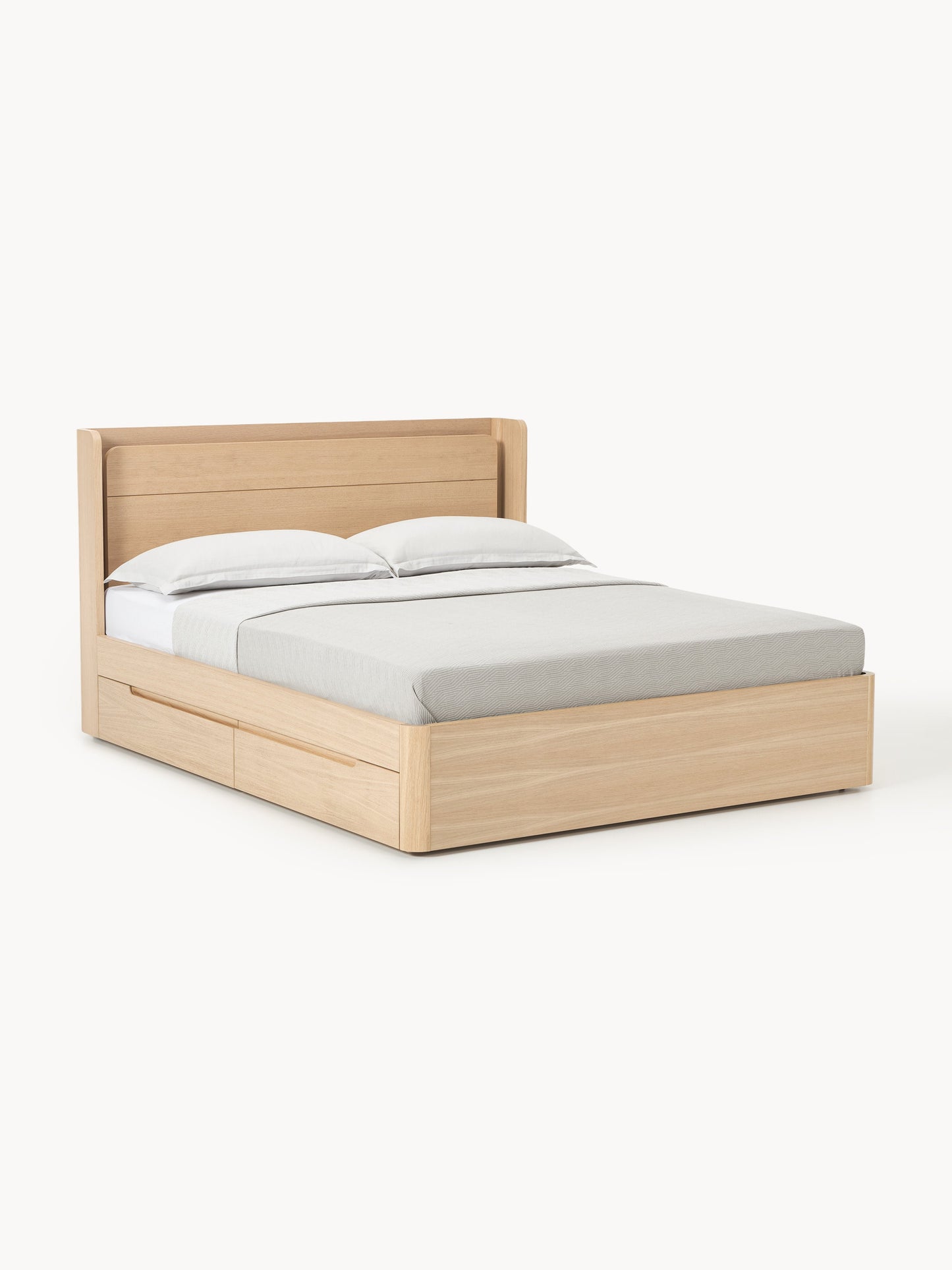 Lux Allow Timber Bed with Drawers