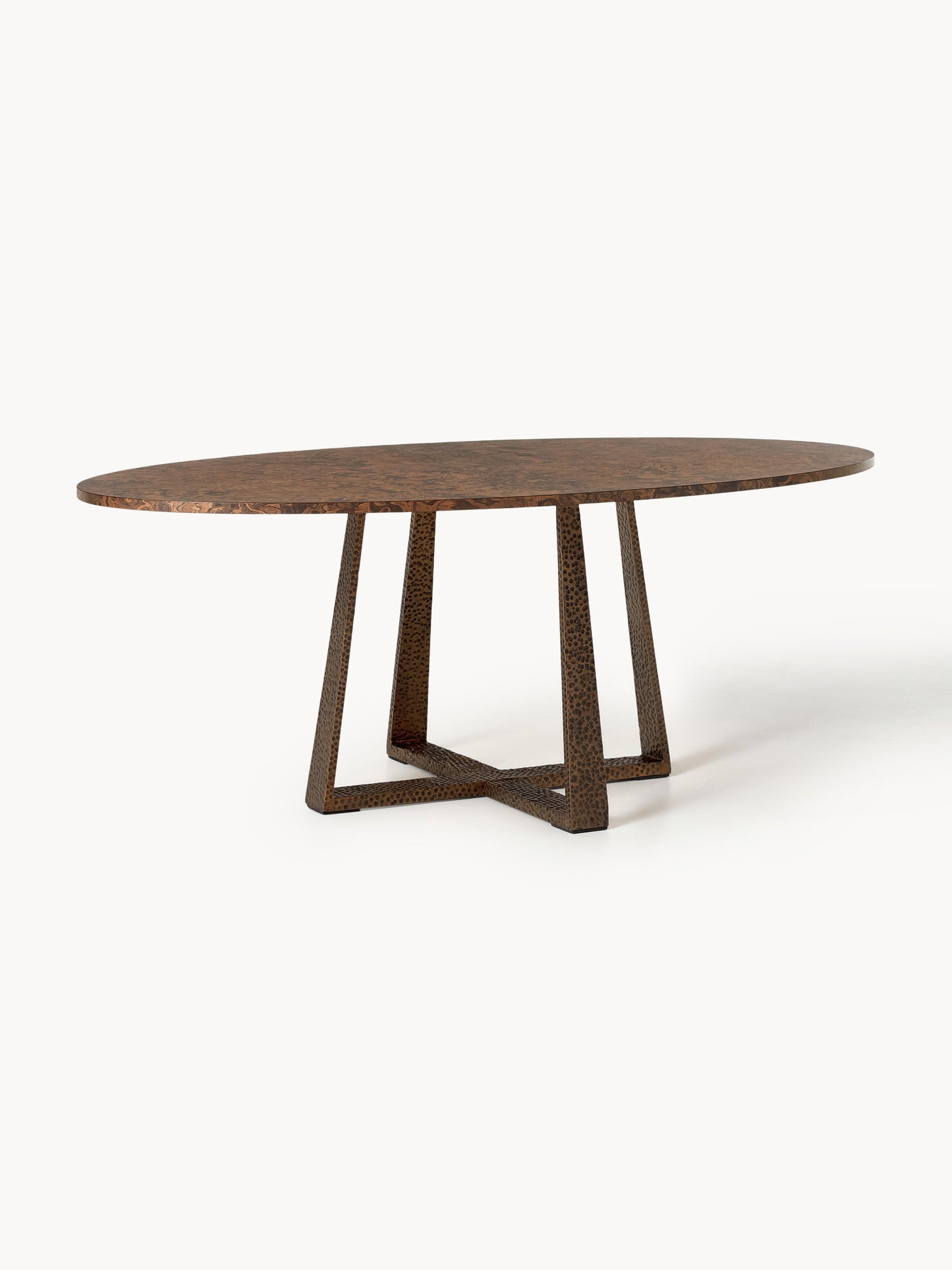 Lux Amella Dining Table in Oval Shape, Available in Various Sizes