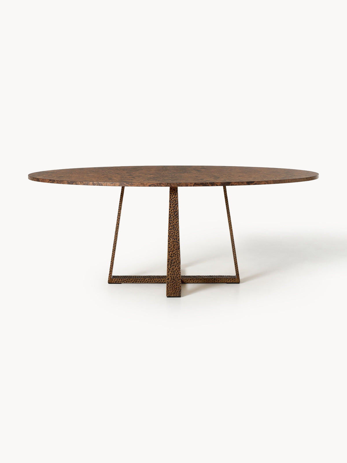 Lux Amella Dining Table in Oval Shape, Available in Various Sizes