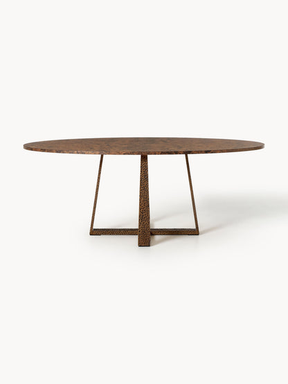 Lux Amella Dining Table in Oval Shape, Available in Various Sizes