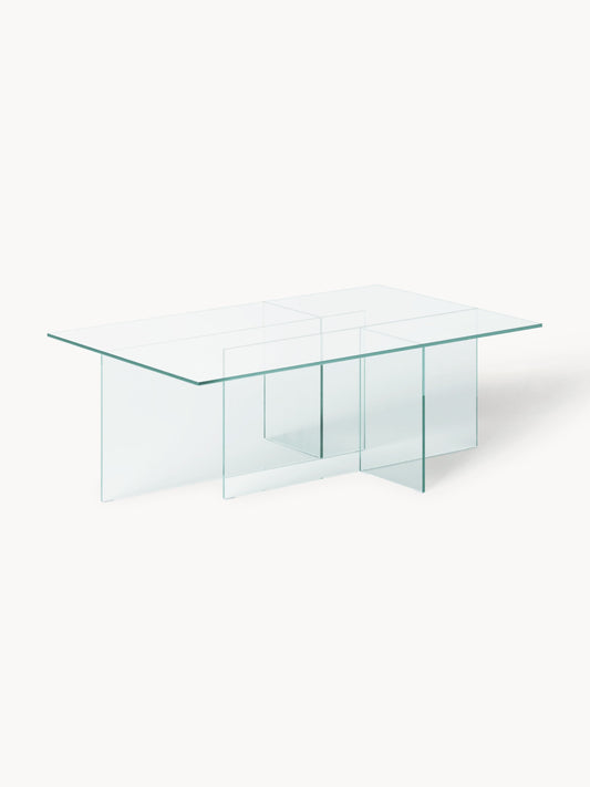 Lux Anouk Coffee Table in Glass (W 102 cm)