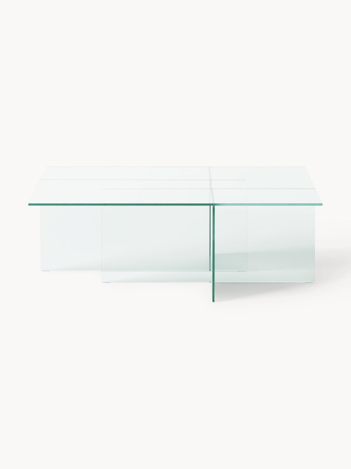 Lux Anouk Coffee Table in Glass (W 102 cm)