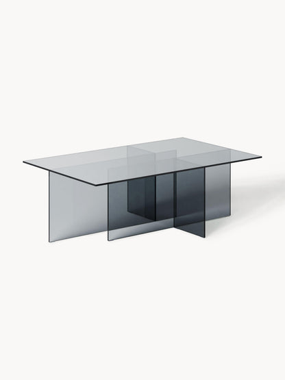 Lux Anouk Coffee Table in Glass (W 102 cm)