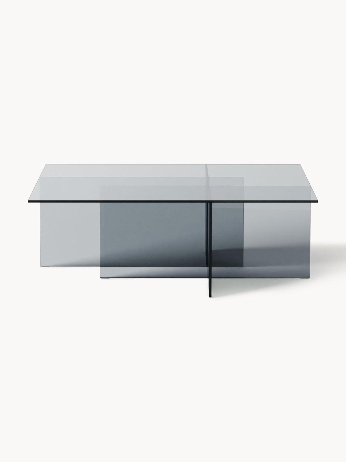 Lux Anouk Coffee Table in Glass (W 102 cm)
