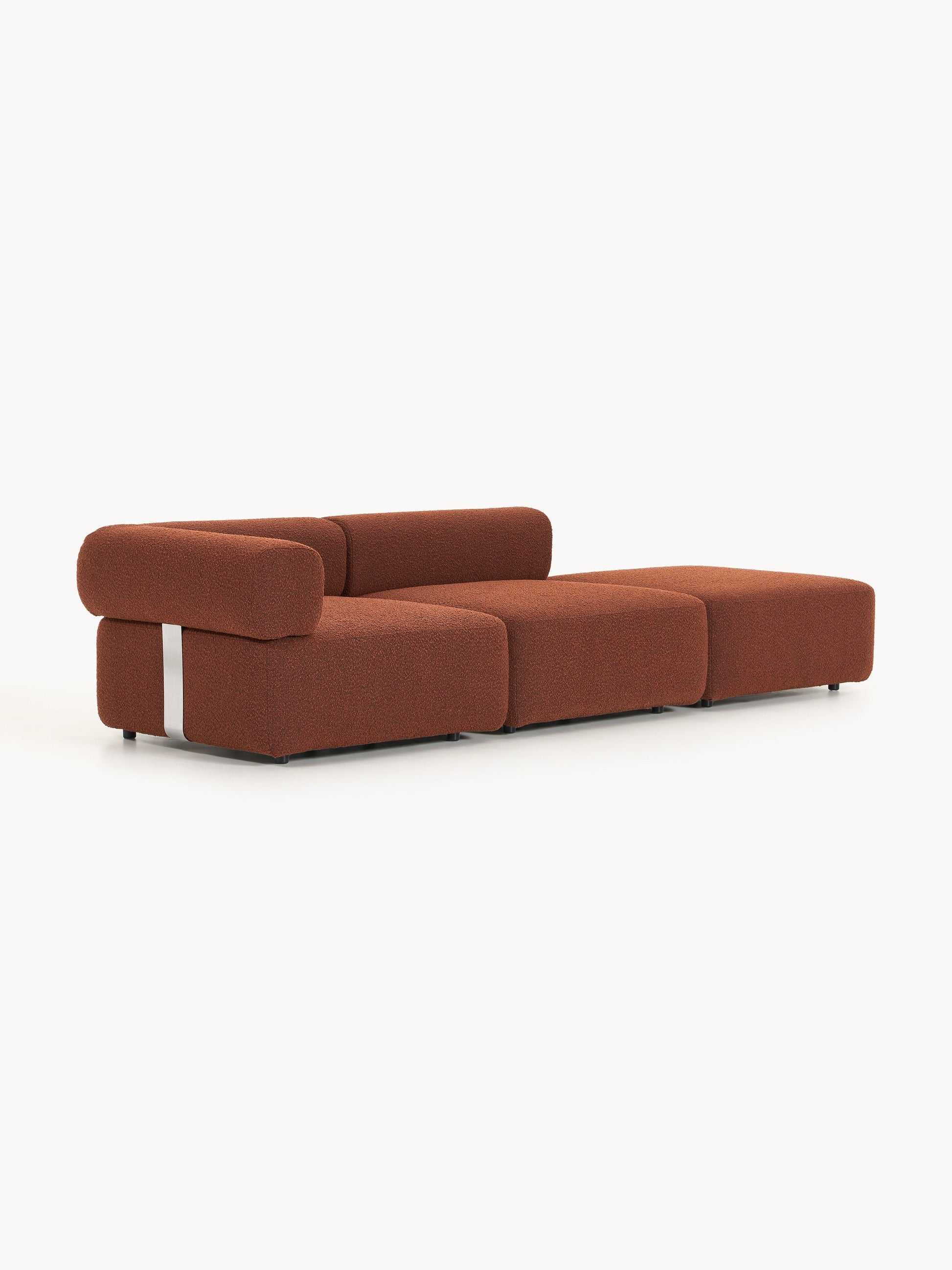Lux Anton Modular Bouclé Footstool