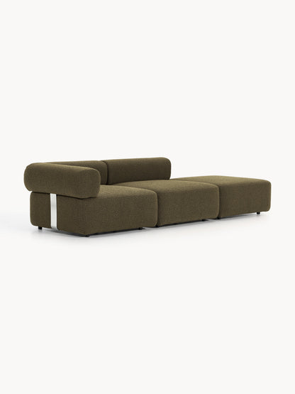 Lux Anton Modular Bouclé Footstool