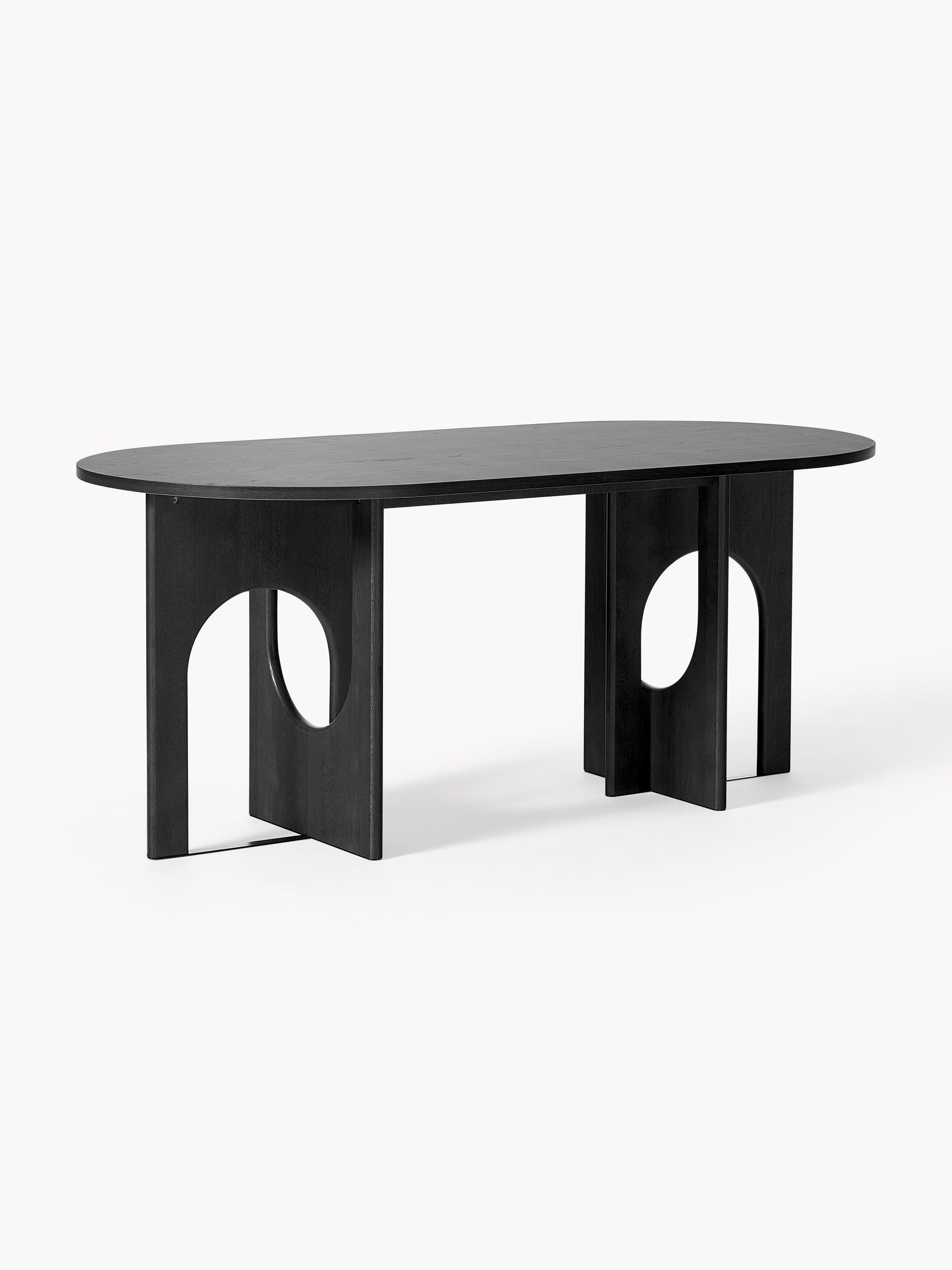 Lux Apollo Dining Table in Oval Shape, Available in Various Sizes