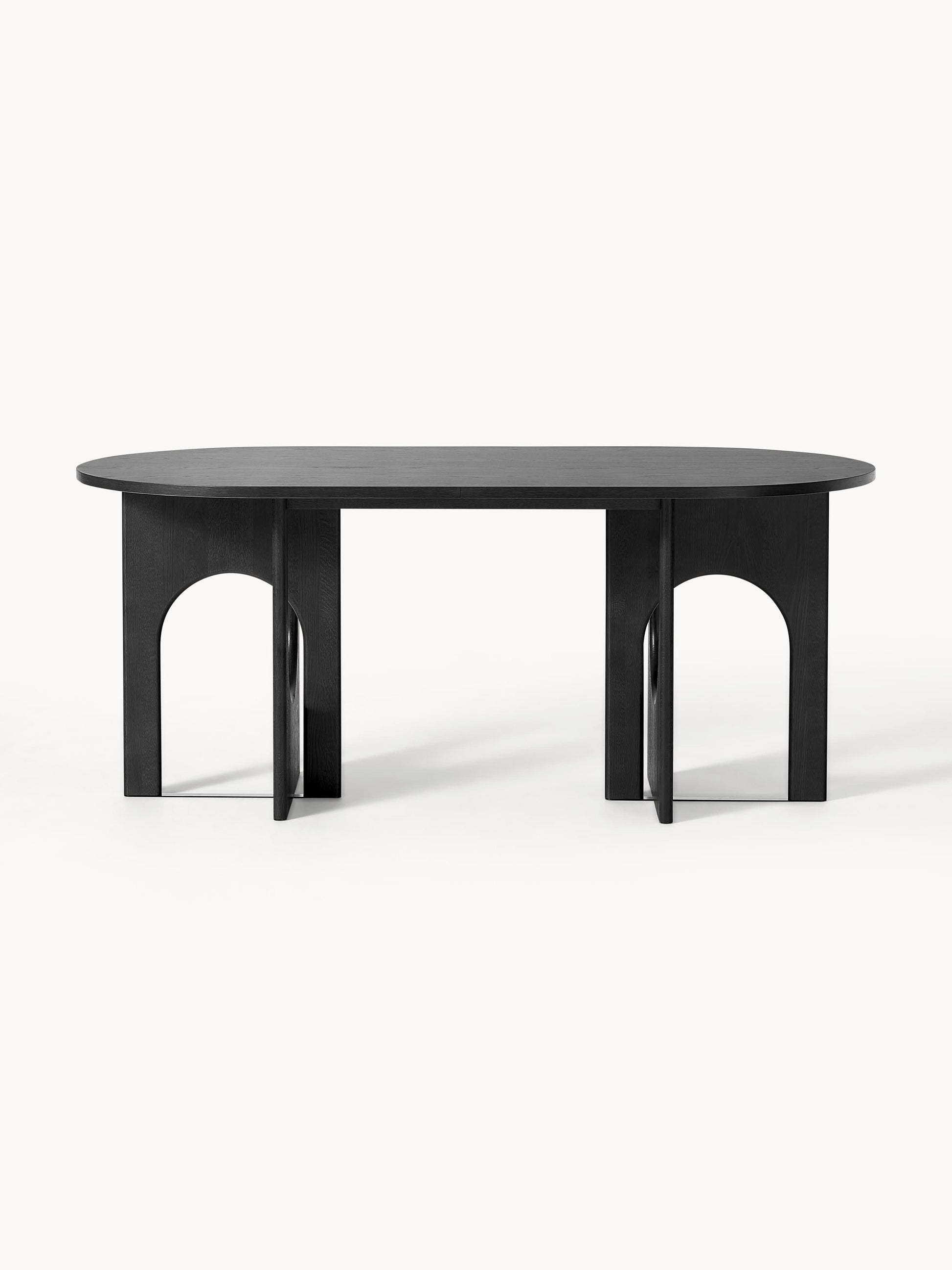 Lux Apollo Dining Table in Oval Shape, Available in Various Sizes