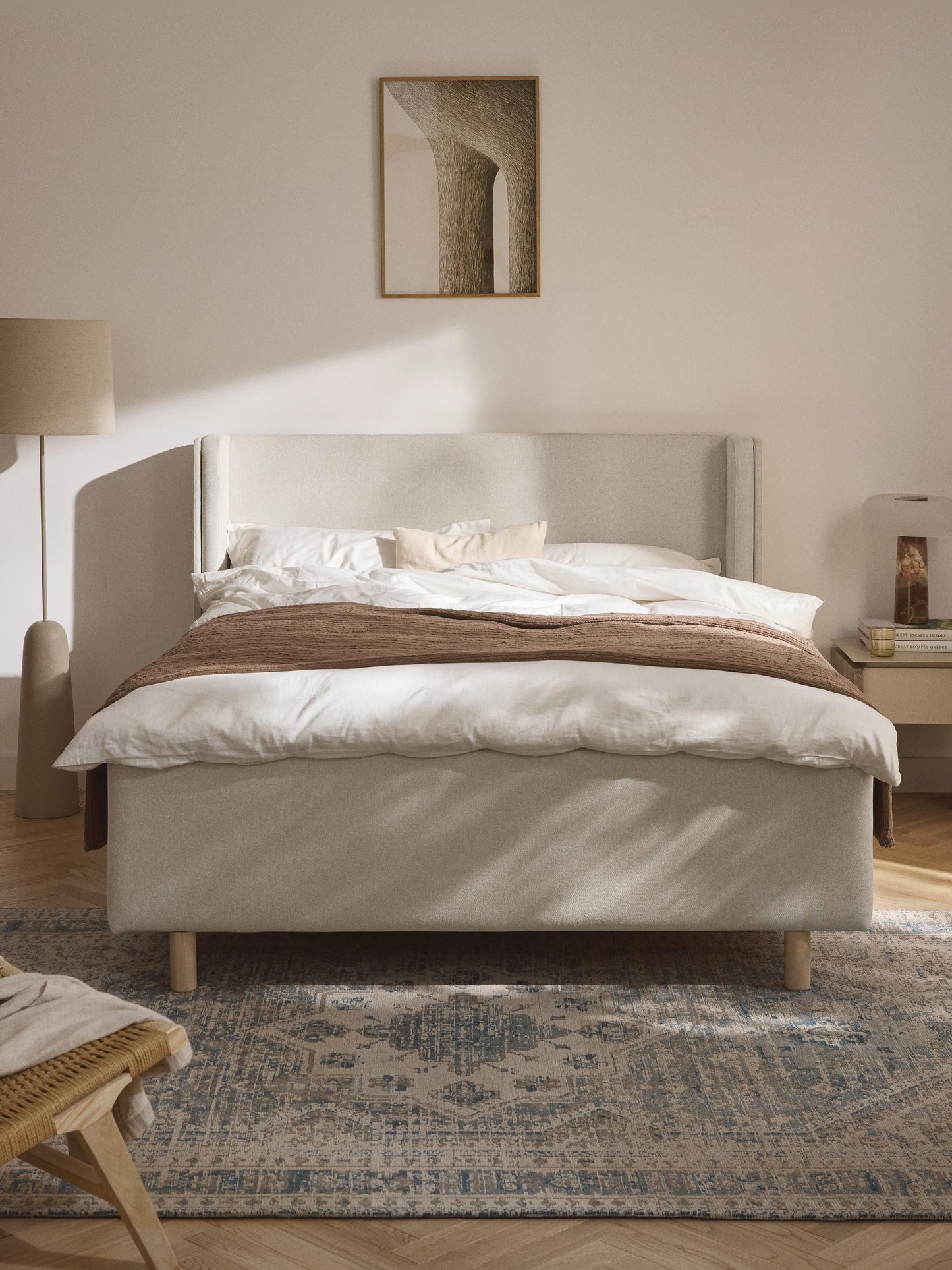 Lux Arche Drawer Bed, Upholstered
