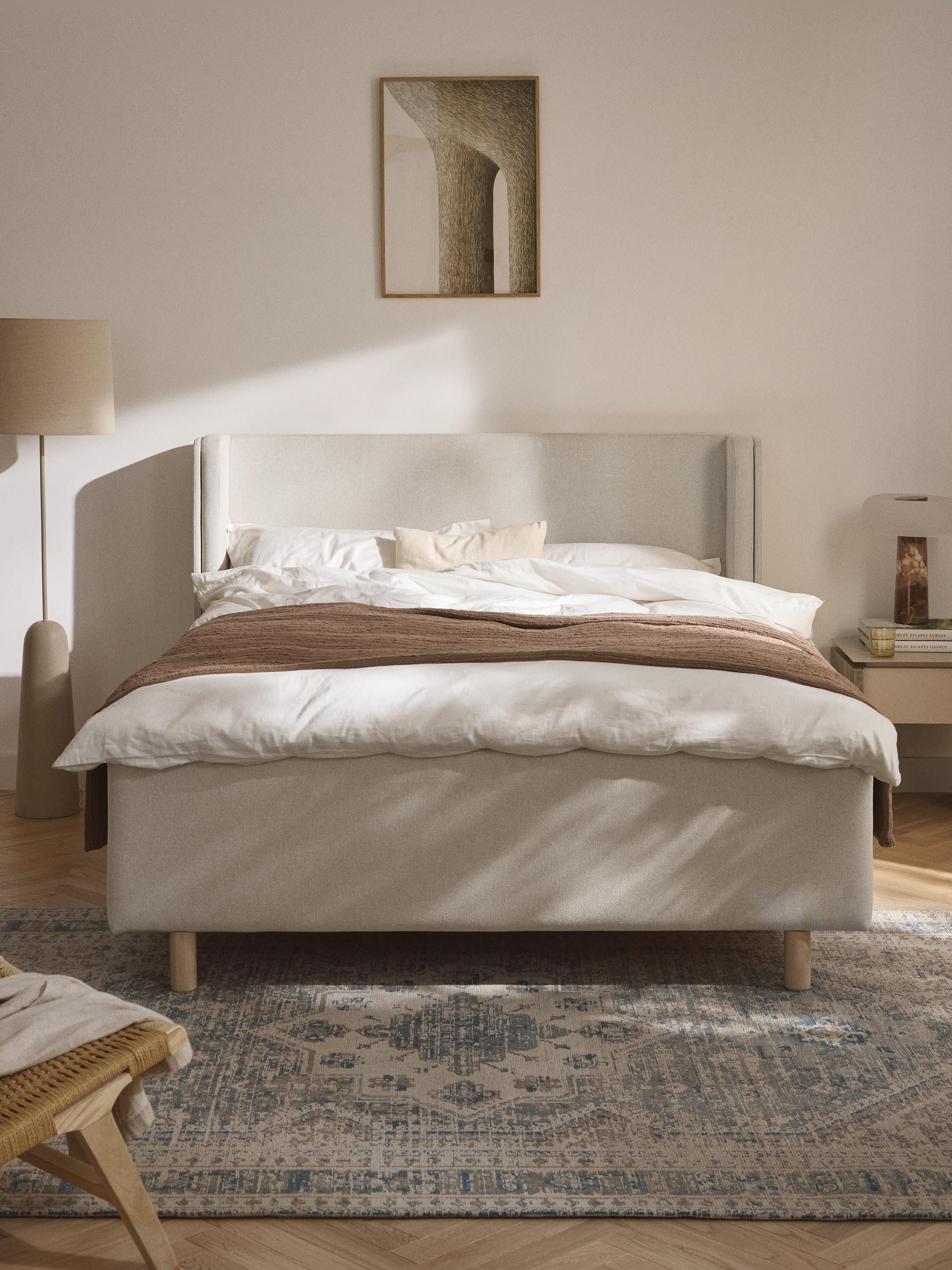Lux Arche Drawer Bed, Upholstered