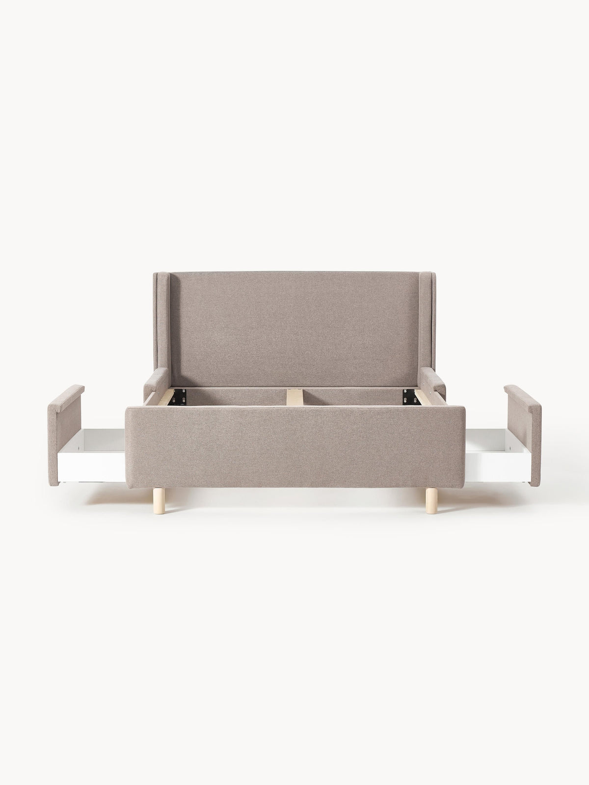 Lux Arche Drawer Bed, Upholstered